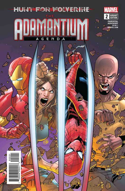 HUNT FOR WOLVERINE ADAMANTIUM AGENDA #2 (OF 4) SILVA VARIANT