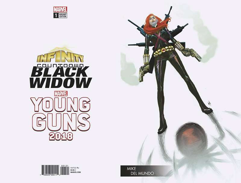 INFINITY COUNTDOWN BLACK WIDOW #1 YOUNG GUNS VARIANT