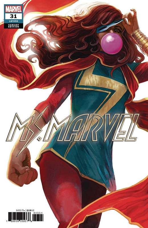 MS MARVEL #31 HANS VARIANT