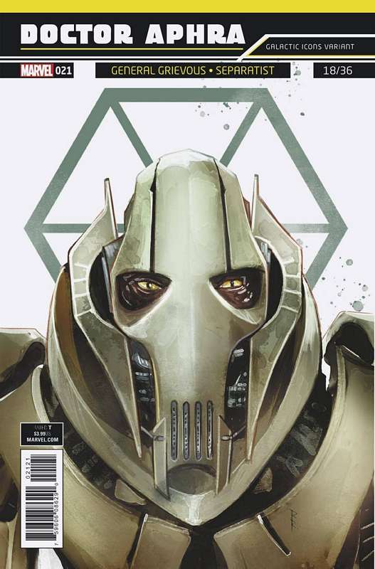 STAR WARS DOCTOR APHRA #21 REIS GALACTIC ICON VARIANT