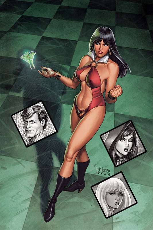 VAMPIRELLA ROSES FOR DEAD #1 (OF 5) CVR C 1:10 LINSNER VIRGIN VARIANT (MR)