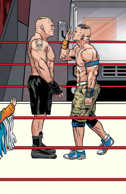 WWE #18 SCHOONOVER RAW CONNECTING VARIANT