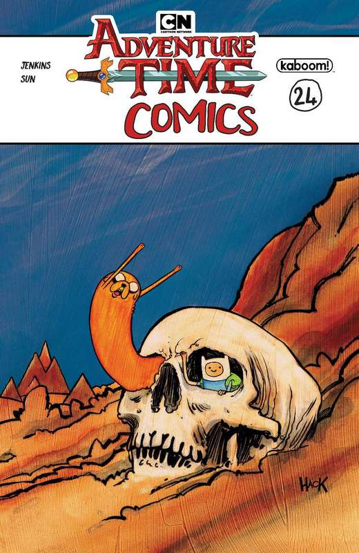 ADVENTURE TIME COMICS #24 SUBSCRIPTION HACK VARIANT