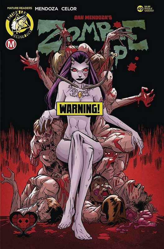 ZOMBIE TRAMP ONGOING #49 CVR B CELOR RISQUE (MR)