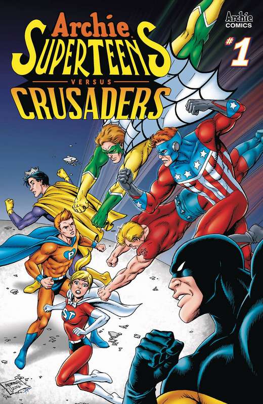 ARCHIES SUPERTEENS VS CRUSADERS #1 CVR B GRUMMETT