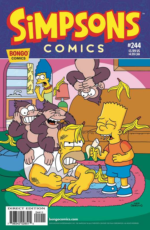 SIMPSONS COMICS #244