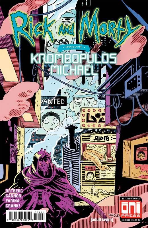 RICK & MORTY PRESENTS KROMBOPULOUS MICHAEL #1 CVR B MACLEAN VARIANT