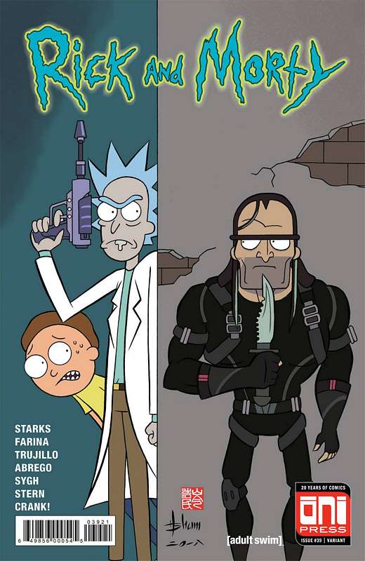 RICK & MORTY #39 CVR B SHUM VARIANT