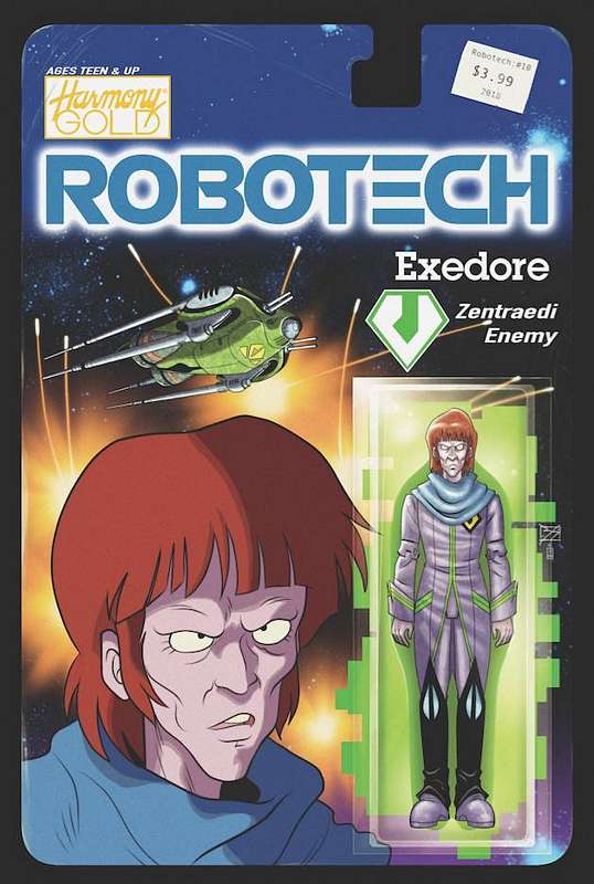 ROBOTECH #10 CVR B ACTION FIGURE VARIANT