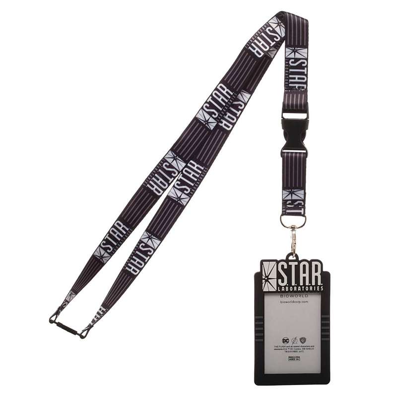 STAR LABS LANYARD WITH RUBBER ID HOLDER