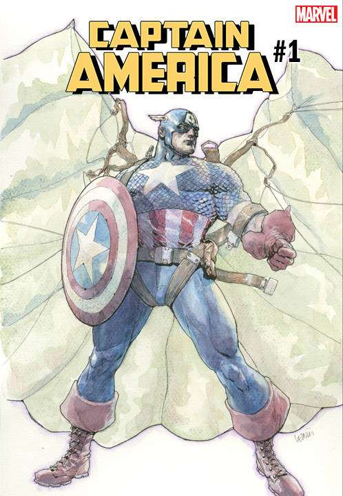 CAPTAIN AMERICA #1 YU VARIANT