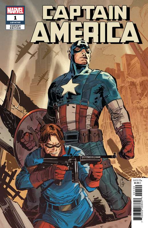 CAPTAIN AMERICA #1 GARNEY VARIANT