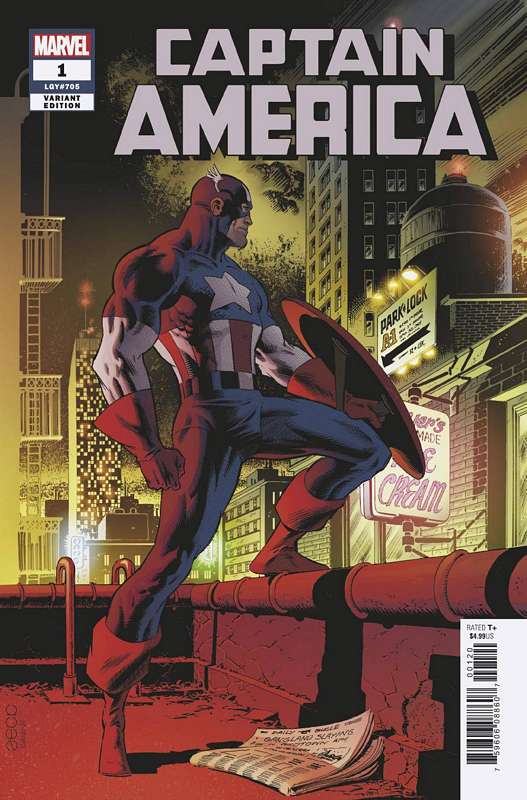 CAPTAIN AMERICA #1 ZECK VARIANT