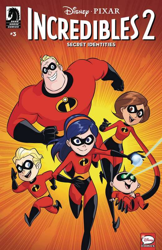 DISNEY INCREDIBLES 2 SECRET IDENTITIES #3 (OF 3) CVR A CLAUDIO VINCI