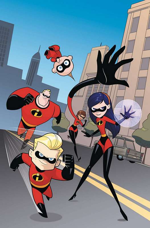 DISNEY INCREDIBLES 2 SECRET IDENTITIES #3 (OF 3) CVR B KAWAII CREATIVE STUDIO