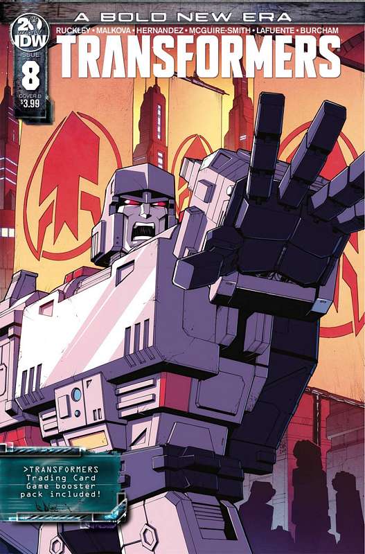 TRANSFORMERS #8 CVR B WHITMAN