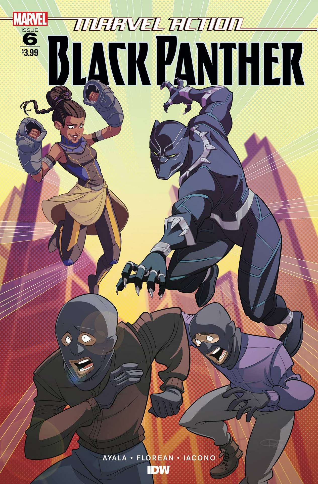 MARVEL ACTION BLACK PANTHER #6 CVR A FLOREAN