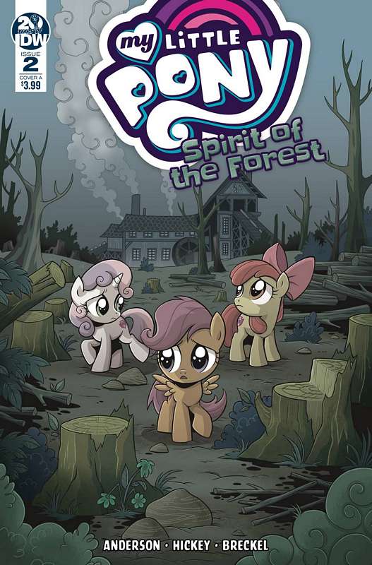 MY LITTLE PONY SPIRIT OF THE FOREST #2 (OF 3) CVR A HICKEY