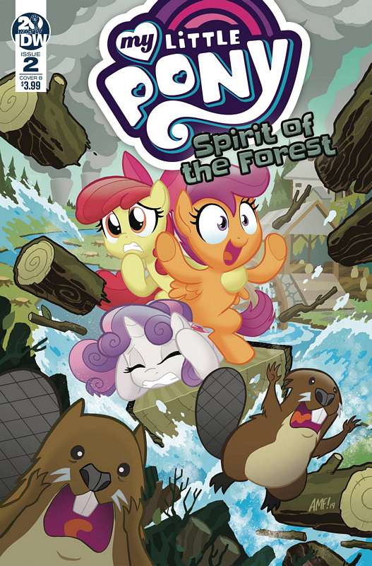 MY LITTLE PONY SPIRIT OF THE FOREST #2 (OF 3) CVR B FLEECS