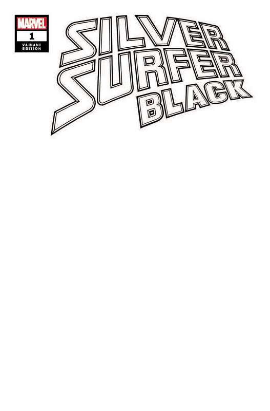 SILVER SURFER BLACK #1 (OF 5) BLANK VARIANT