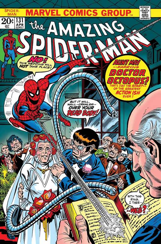 TRUE BELIEVERS SPIDER-MAN WEDDING AUNT MAY AND DOC OCK #1