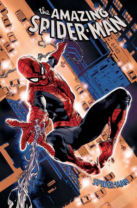 AMAZING SPIDER-MAN #23 IMMONEN SPIDER-MAN BLUE RED SUIT VARIANT