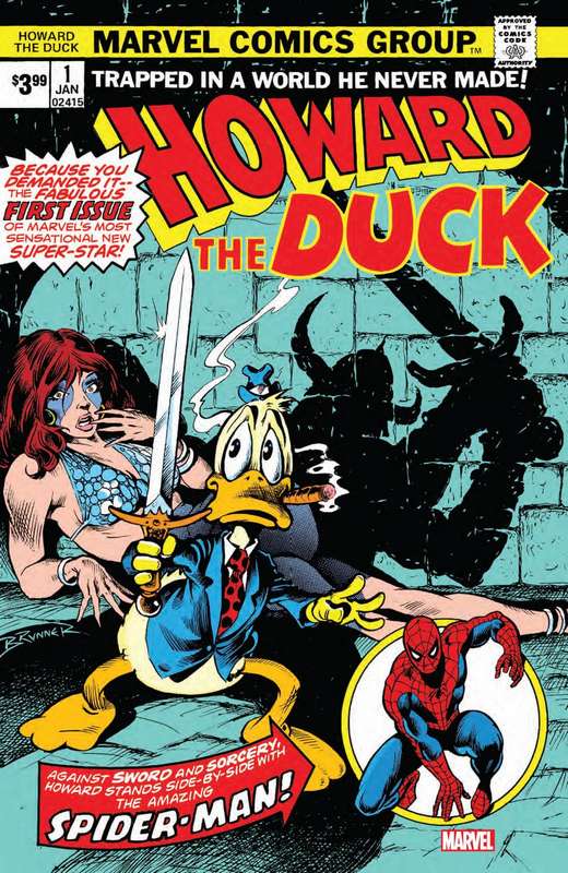 HOWARD THE DUCK #1 FACSIMILE EDITION