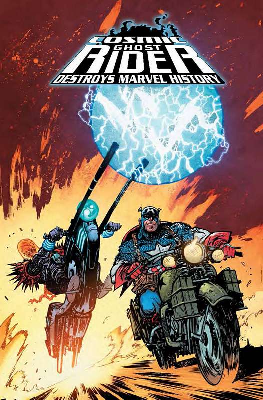 COSMIC GHOST RIDER DESTROYS MARVEL HISTORY #4 (OF 6) DANIEL WARREN JOHNSON VARIANT