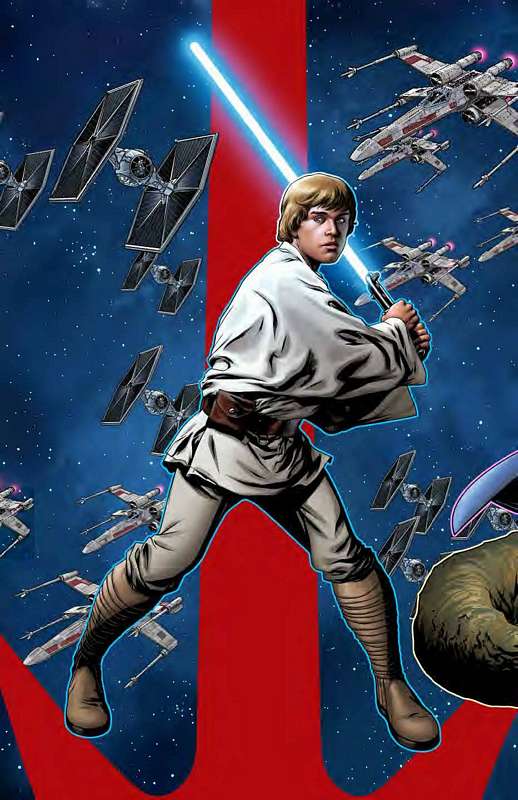 STAR WARS AOR LUKE SKYWALKER #1 MCKONE PUZZLE PC VARIANT