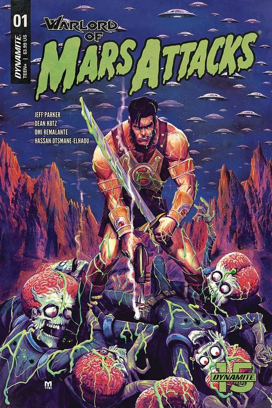 WARLORD OF MARS ATTACKS #1 CVR B D`ALFONSO