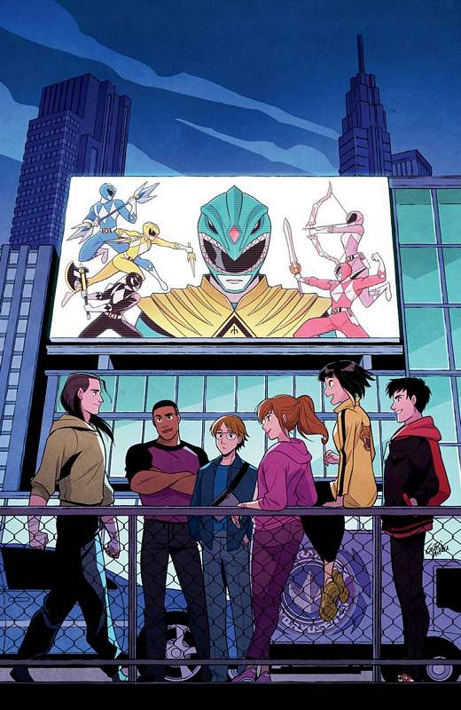 GO GO POWER RANGERS FOREVER RANGERS #1 1:20 GURIHIRU VARIANT