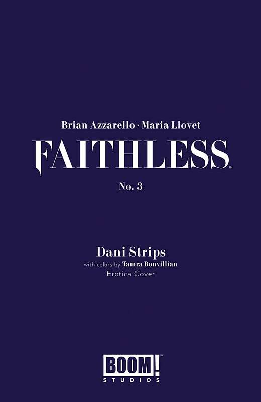 FAITHLESS #3 (OF 5) CVR B EROTICA STRIPS VARIANT (MR)