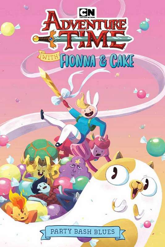 ADVENTURE TIME FIONNA CAKE ORIGINAL GN BASH BLUES