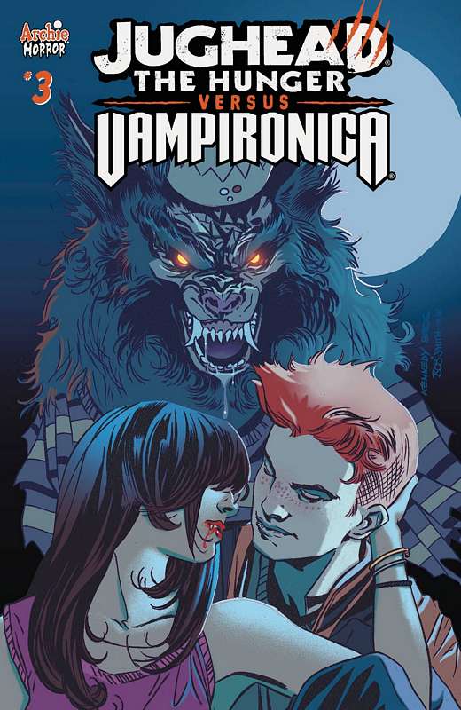 JUGHEAD HUNGER VS VAMPIRONICA #3 CVR A PAT & TIM KENNEDY (MR)