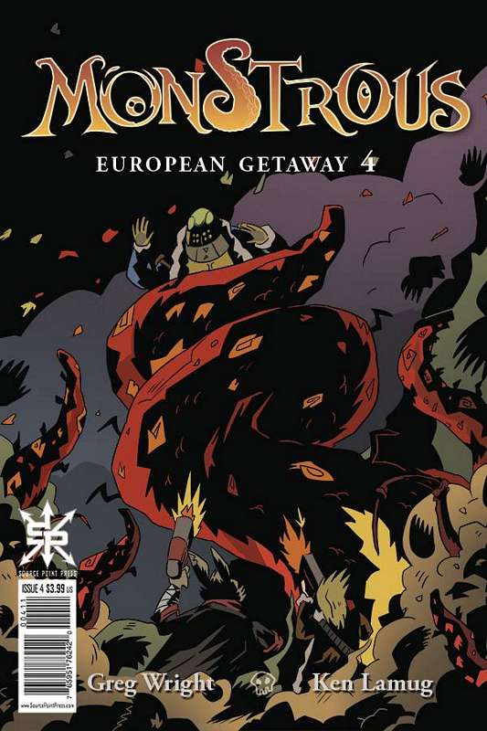 MONSTROUS EUROPEAN GETAWAY #4 (OF 4)