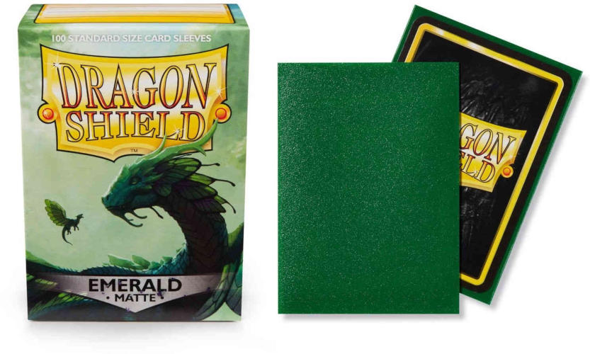 Dragon Shield Emerald Matte 100 ct