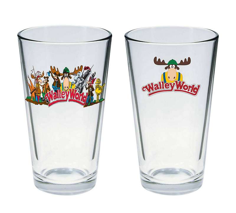 NATL LAMPOONS VACATION WALLEY WORLD PINT GLASS