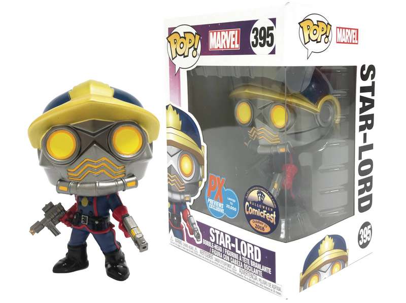 HARDCOVERF 2018 POP MARVEL GOTG STAR LORD CLASSIC PX VINYL FIGURE