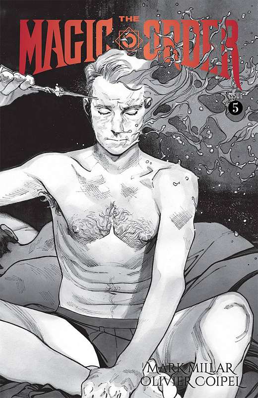 MAGIC ORDER #5 (OF 6) CVR B B&W COIPEL (MR)