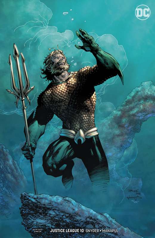 JUSTICE LEAGUE #10 VARIANT ED (DROWNED EARTH)