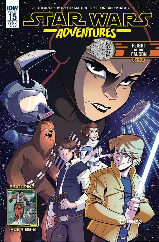 STAR WARS ADVENTURES #15 CVR B FLOREAN