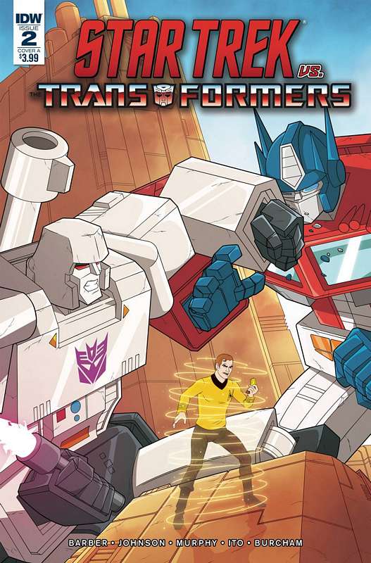 STAR TREK VS TRANSFORMERS #2 (OF 4) CVR A MURPHY