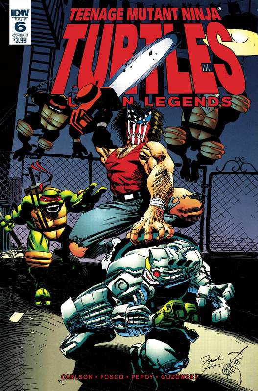 TMNT URBAN LEGENDS #6 CVR B FOSCO & LARSEN