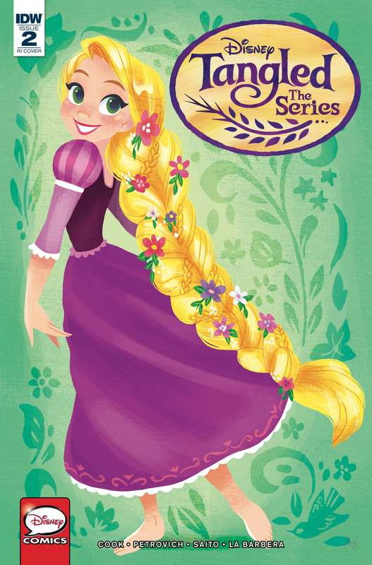 TANGLED HAIR RAISING ADVENTURES #2 (OF 3) 1:10 COPY ZAPATA VARIANT