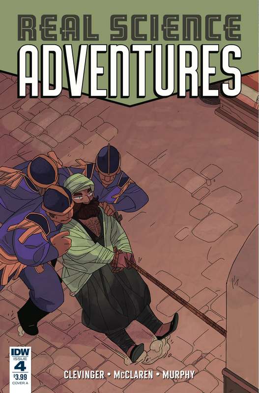 REAL SCIENCE ADVENTURES NICODEMUS JOB #4 CVR A MCCLAREN