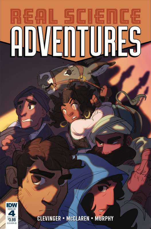 REAL SCIENCE ADVENTURES NICODEMUS JOB #4 CVR B FOLEY