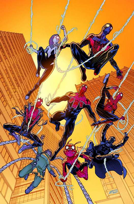 SPIDER-GEDDON #1 (OF 5) 1:25 GARRON VARIANT