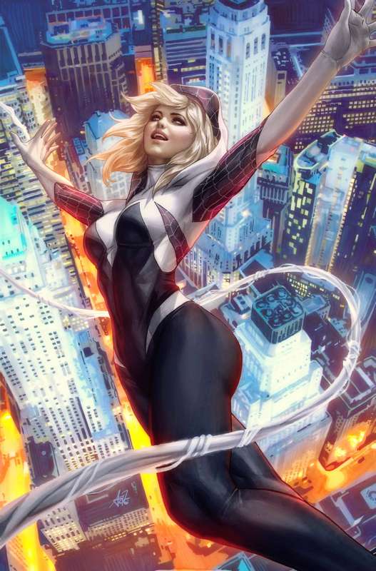 SPIDER-GWEN AKA GHOST SPIDER #1 ARTGERM VARIANT