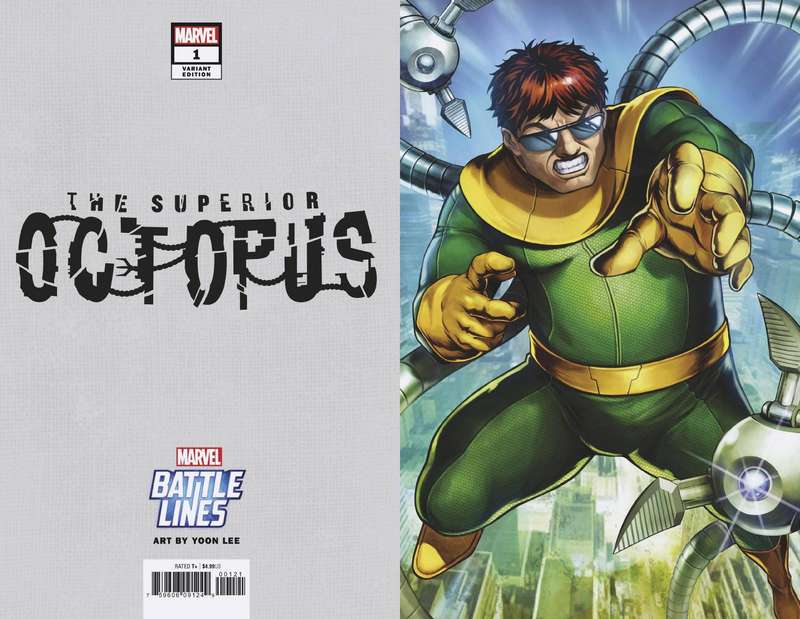 SUPERIOR OCTOPUS #1 YOON LEE MARVEL BATTLE LINES VARIANT