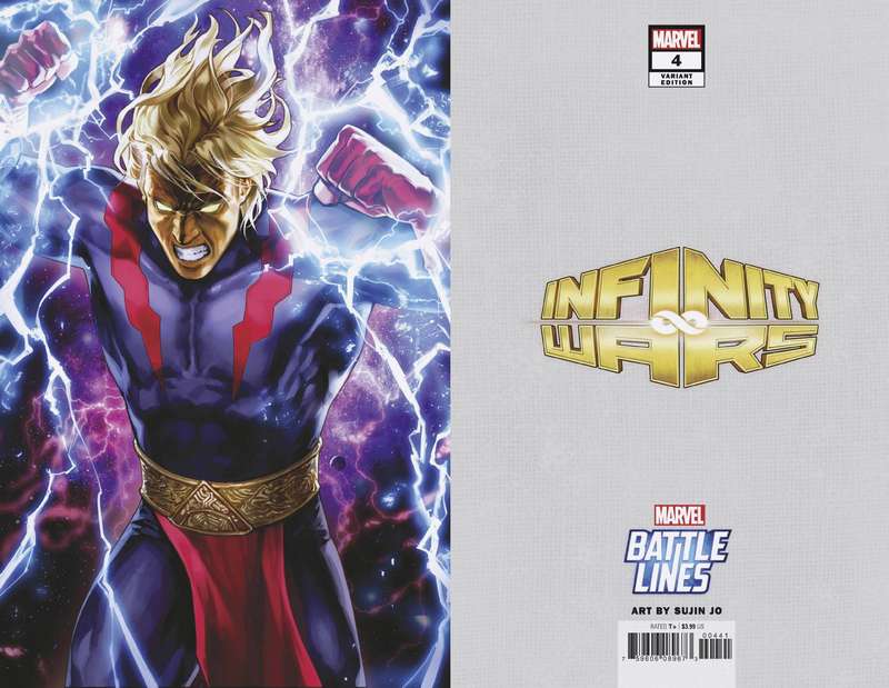 INFINITY WARS #4 (OF 6) SUJIN JO MARVEL BATTLE LINES VARIANT